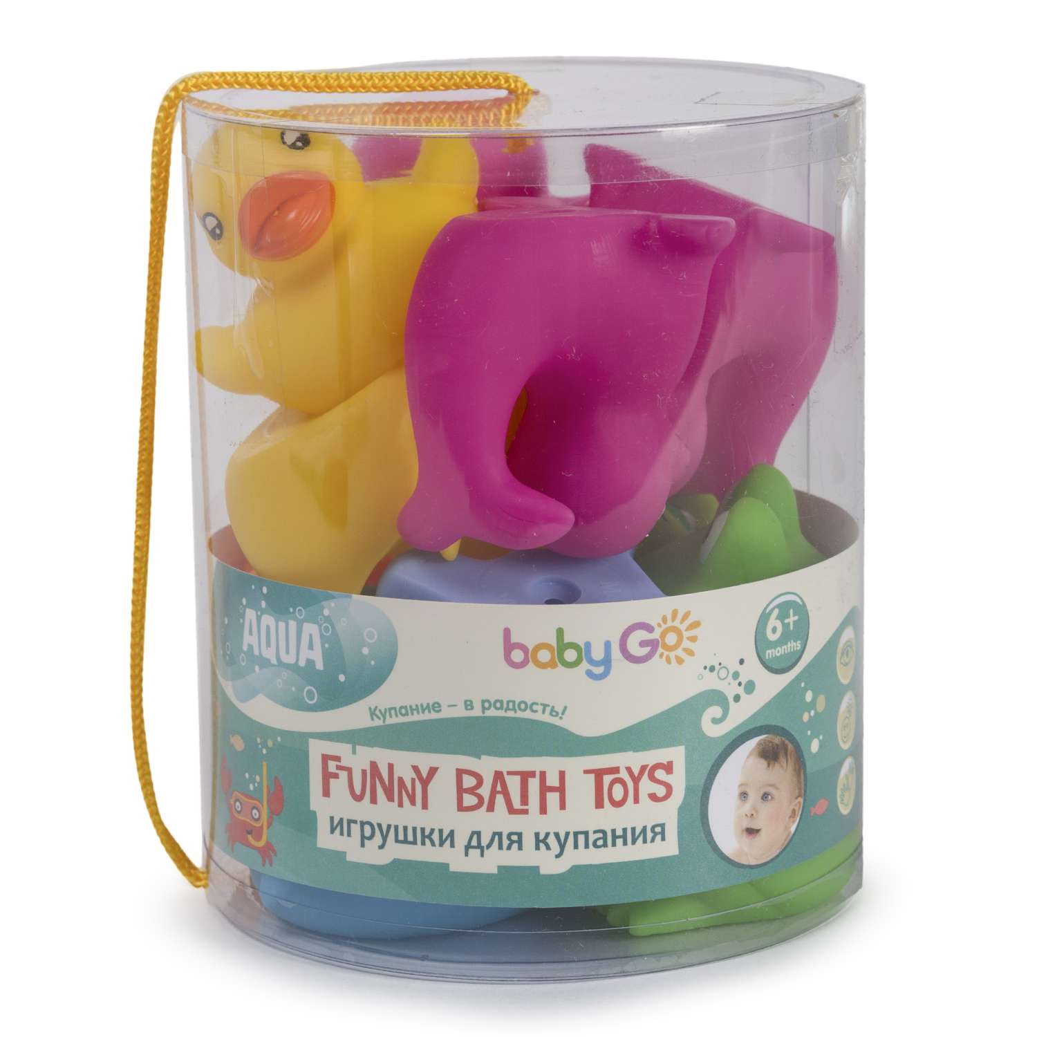 Игрушки BabyGo для ванны - фото 3