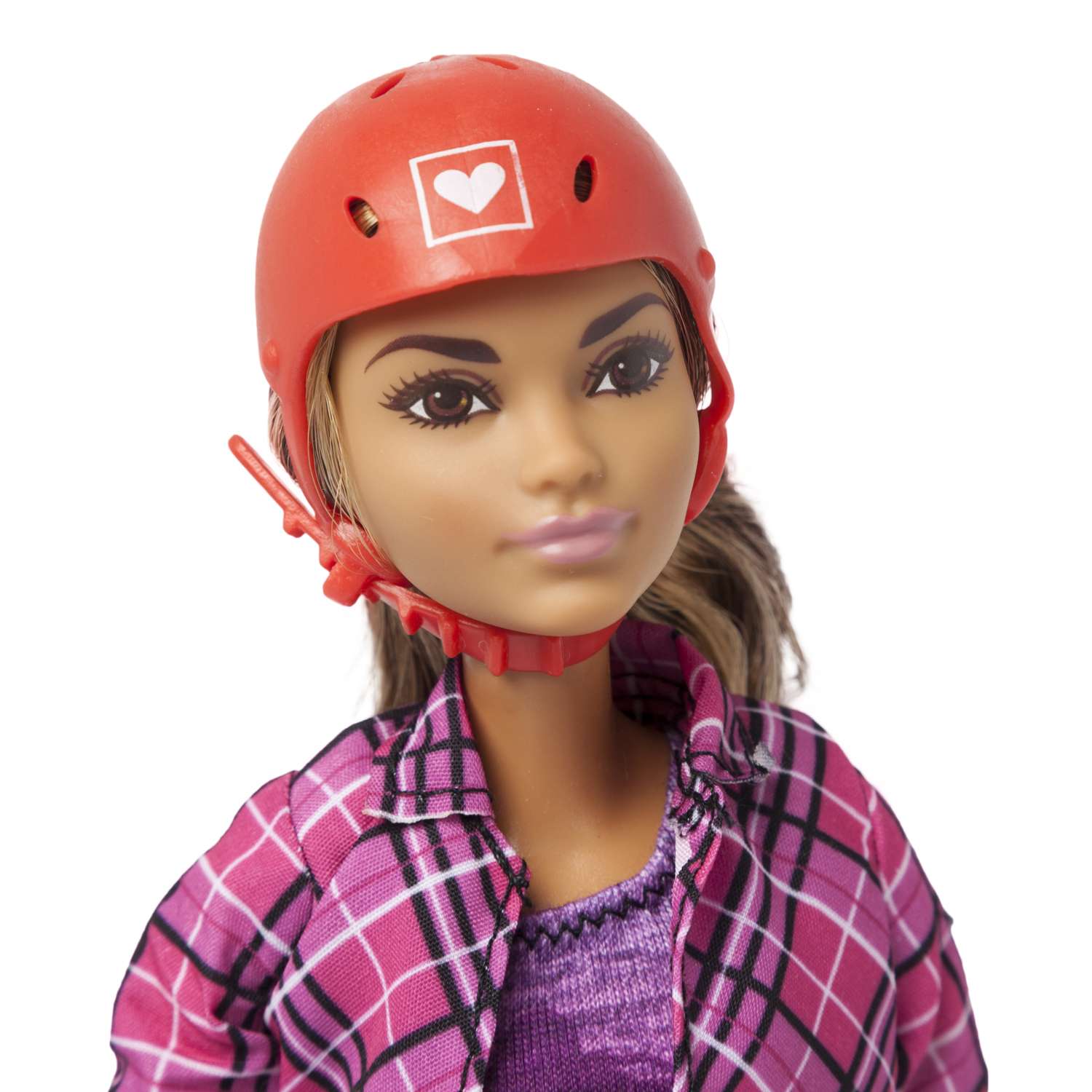 Куклы-спортсменки Barbie Безграничные движения Скейтбордистка (DVF70) DVF68 - фото 8