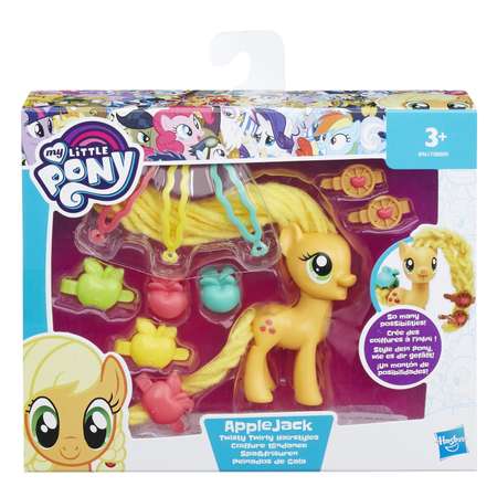 Набор My Little Pony Пони с праздничными прическами Эпплджек B9617EU40