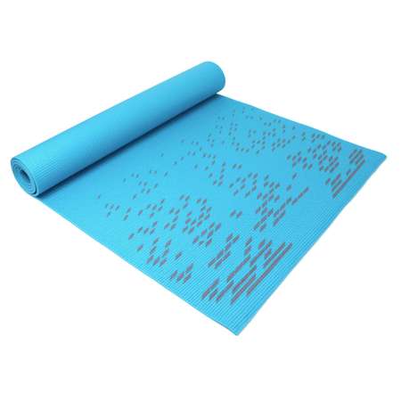 Коврик для йоги и фитнеса Espado PVC 173*61*0.3 см голубой принт ES2124