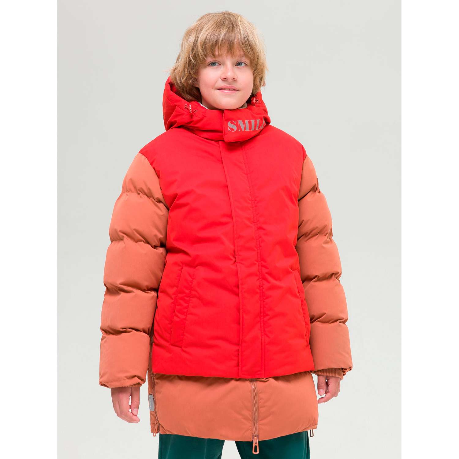 Куртка PELICAN BZXW5295/Красный(18) - фото 1