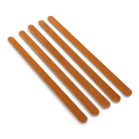 Пилки Mertz набор одноразовых пилок на деревянной основе 180 грит 18 см 5 шт