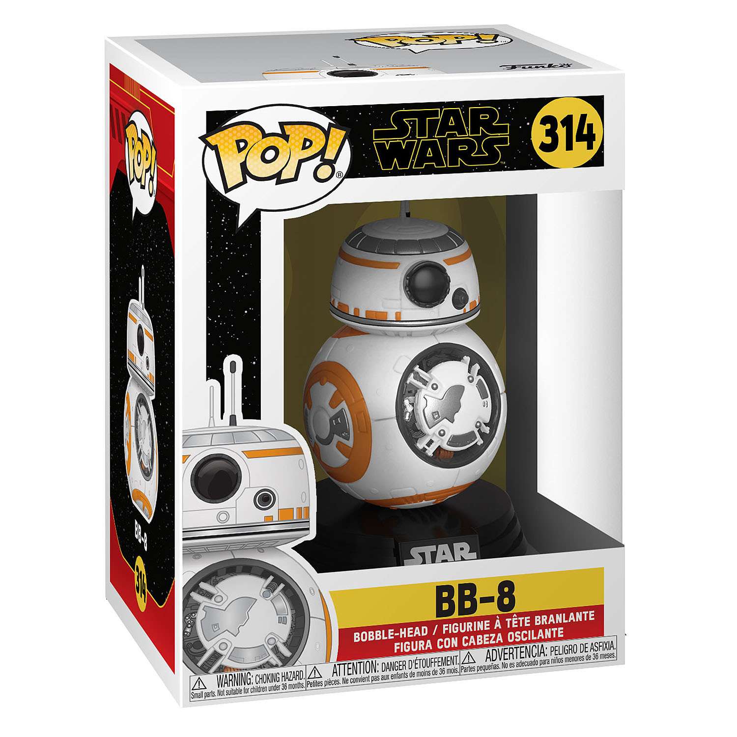 Игрушка Funko Pop Bobble Star wars BB8 Fun254916 - фото 2