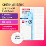 Тетрадь со сменным блоком Brauberg клетка 120 лист.