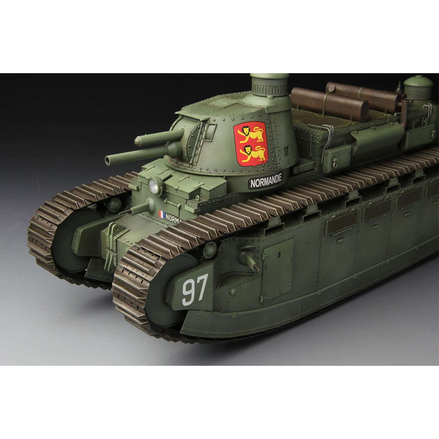 Сборная модель MENG TS-009 танк Char 2C 1/35 20311056852 - фото 4