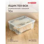 Ящик универсальный Econova TEX-BOX 10л прозрачный