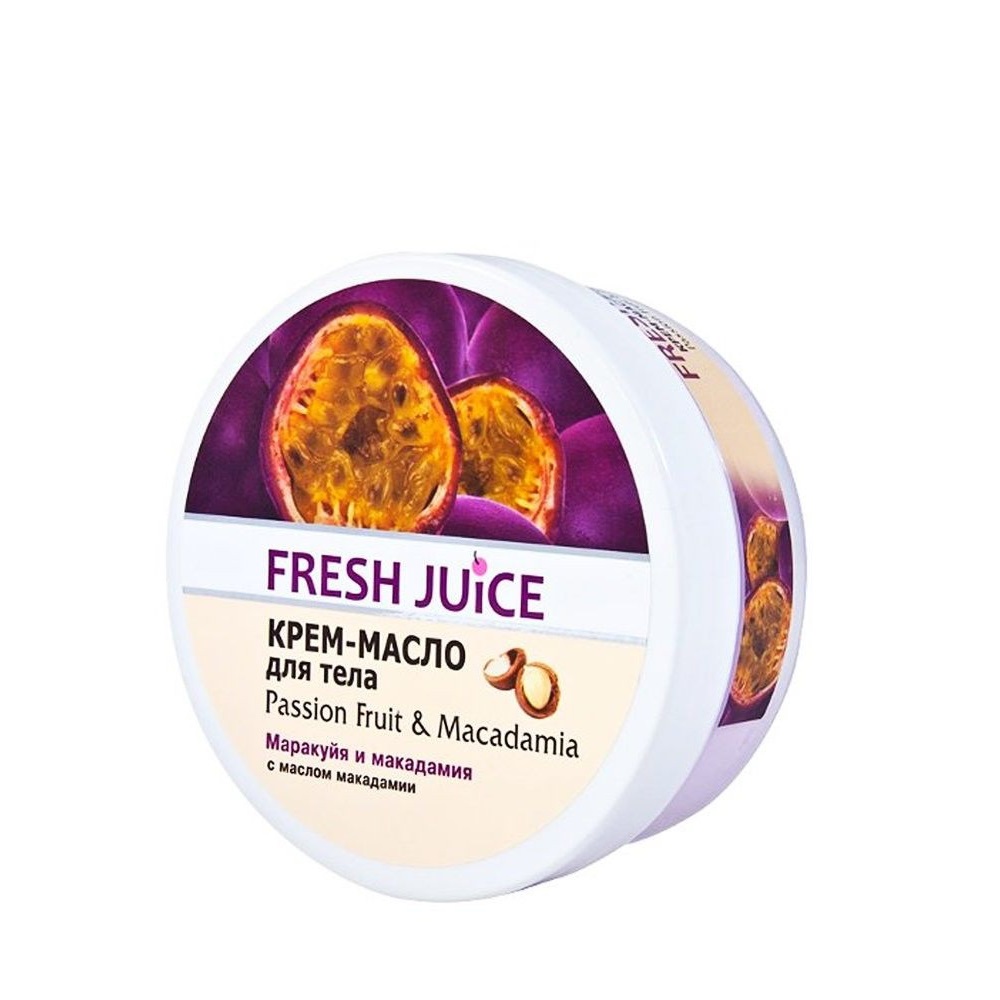 Крем-масло для тела Fresh Juice Passion Fruit Macadamia 225 мл - фото 1