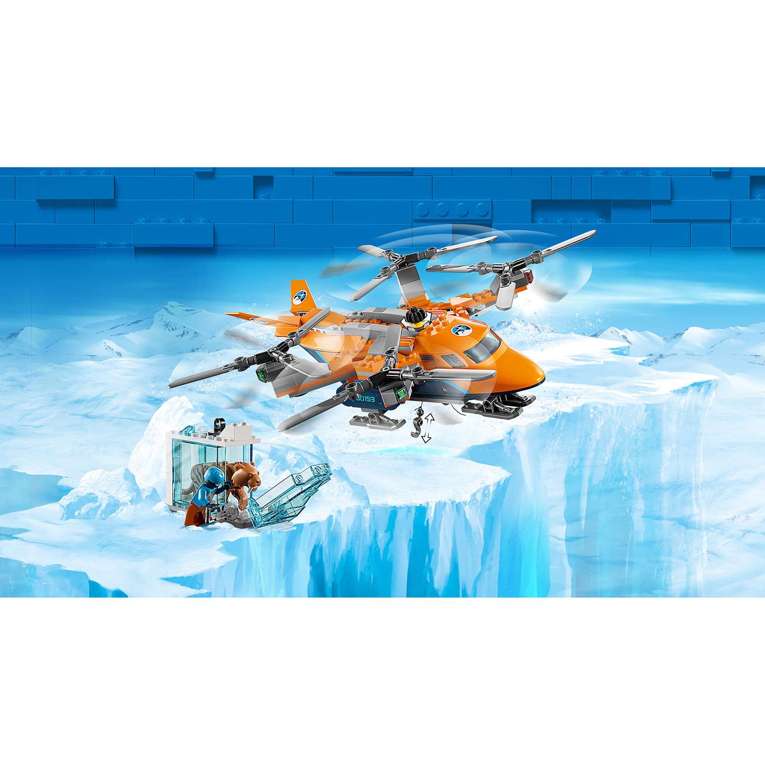 Конструктор LEGO City Arctic Expedition Арктический вертолёт 60193 - фото 5