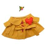 Одежда для кукол BUDI BASA Оранжевый плащ с сердечком из флиса для Ли-Ли BABY 20 см OLB-048
