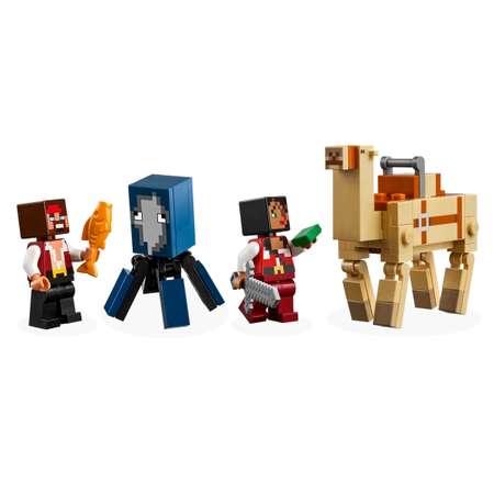 Конструктор LEGO Minecraft Путешествие на пиратском корабле 21259