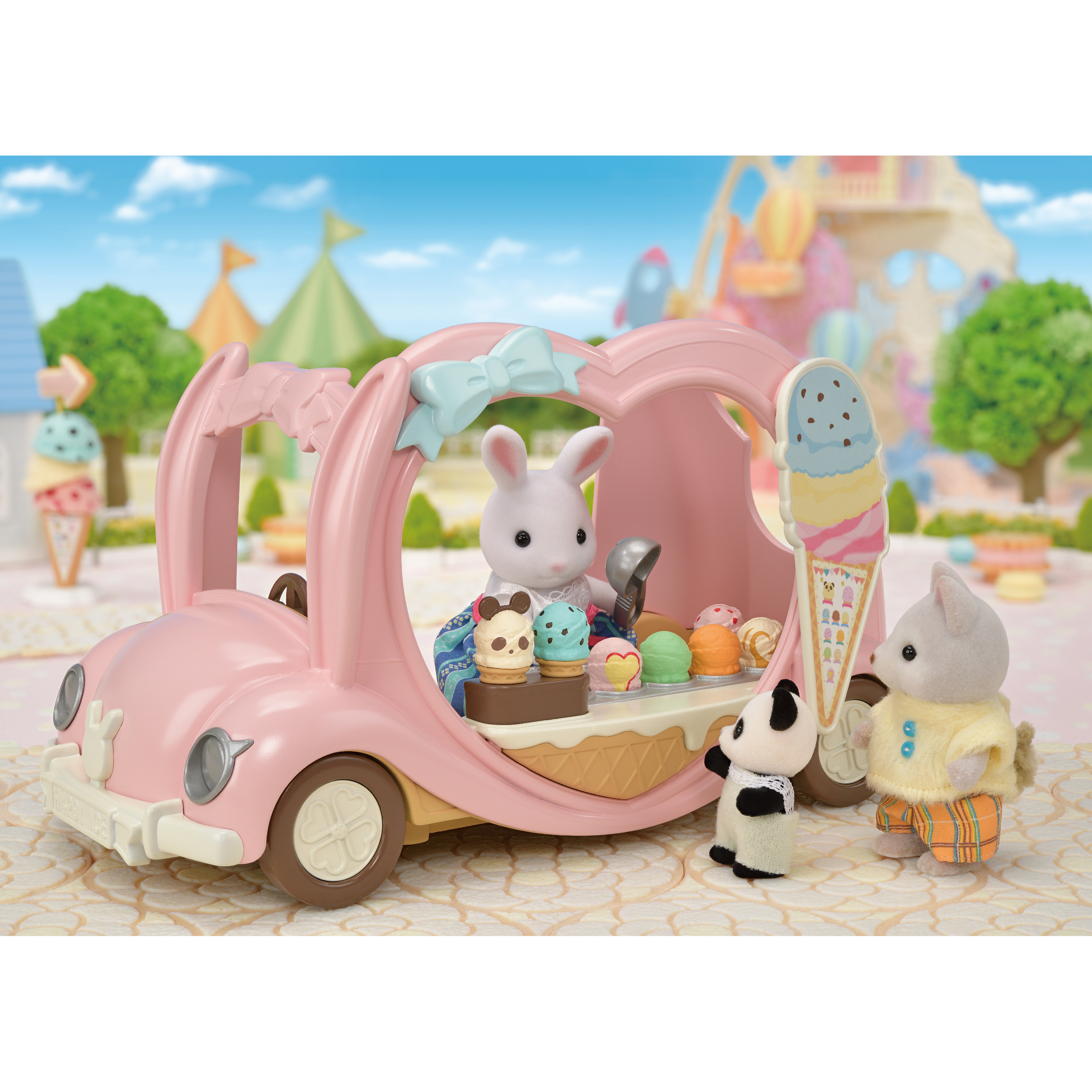 Набор Sylvanian Families Фургончик с мороженым 5651 5651 - фото 10