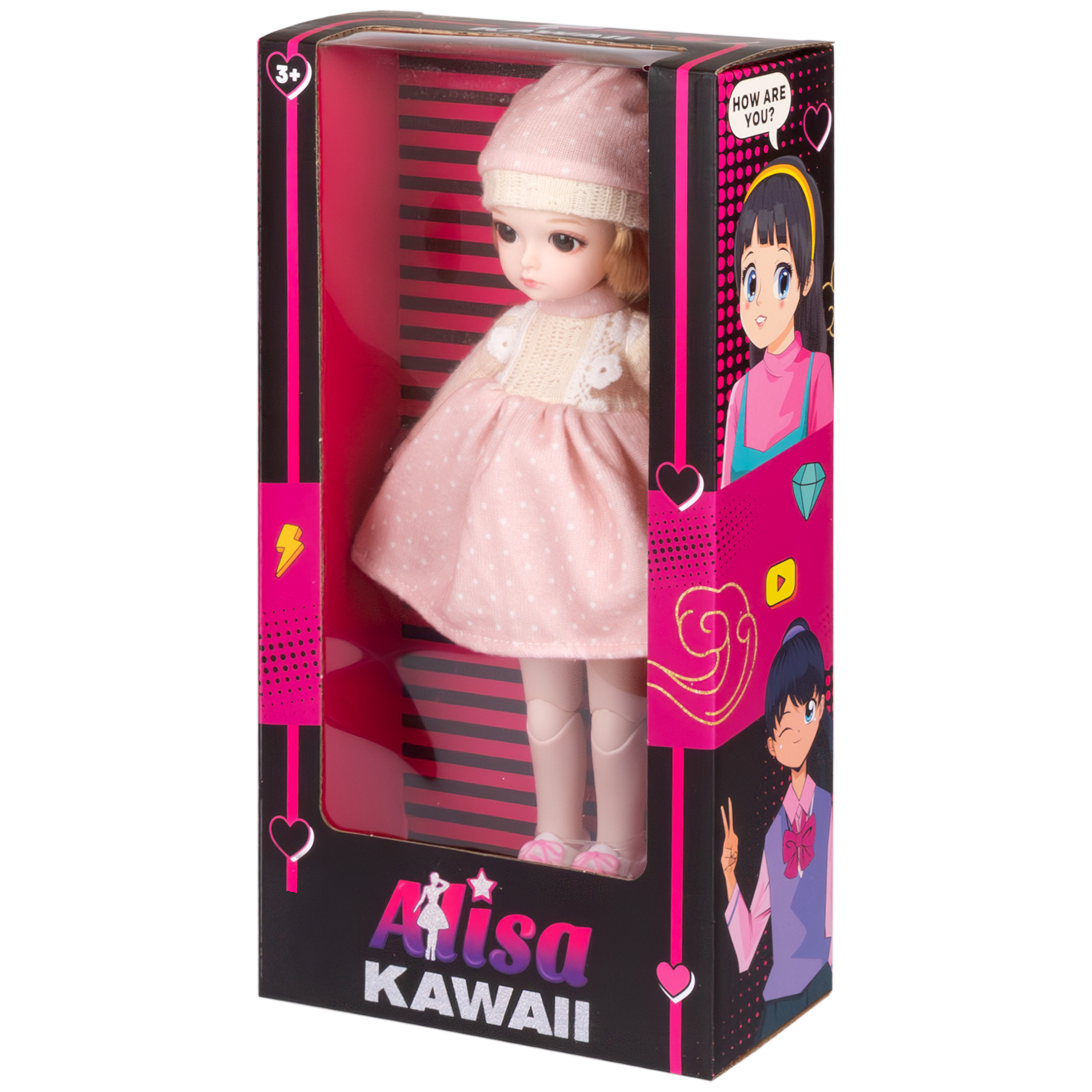 Кукла шарнирная 30 см 1TOY Alisa Kawaii блондинка для девочек Т24345 - фото 11