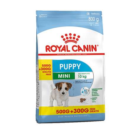 Корм для щенков ROYAL CANIN Puppy мелких пород 500+300г