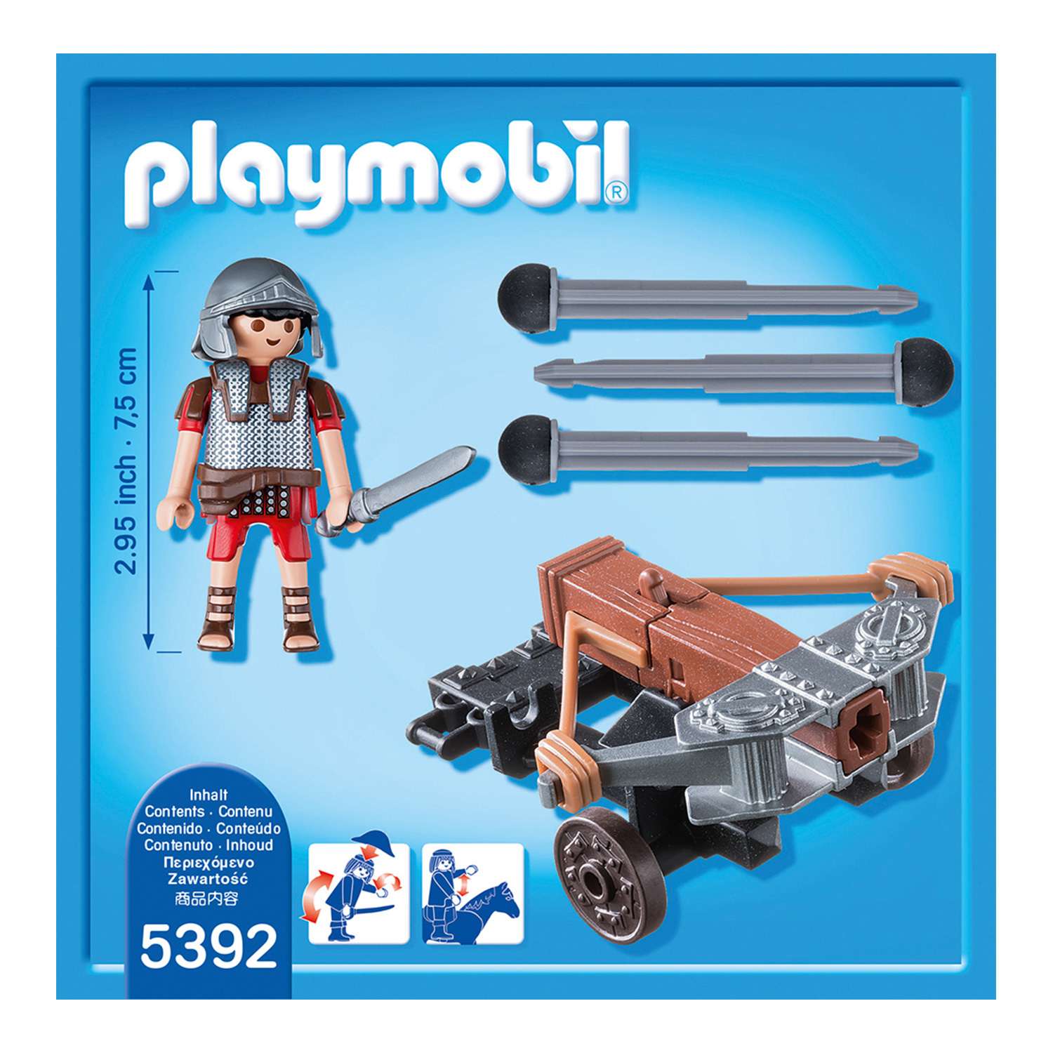 Конструктор Playmobil Легионер с Баллистой - фото 5