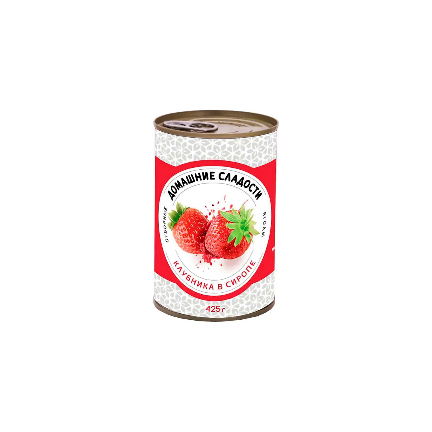 Консервация Домашние заготовки Домашние сладости клубника консервированная 410 г 3 шт - фото 1