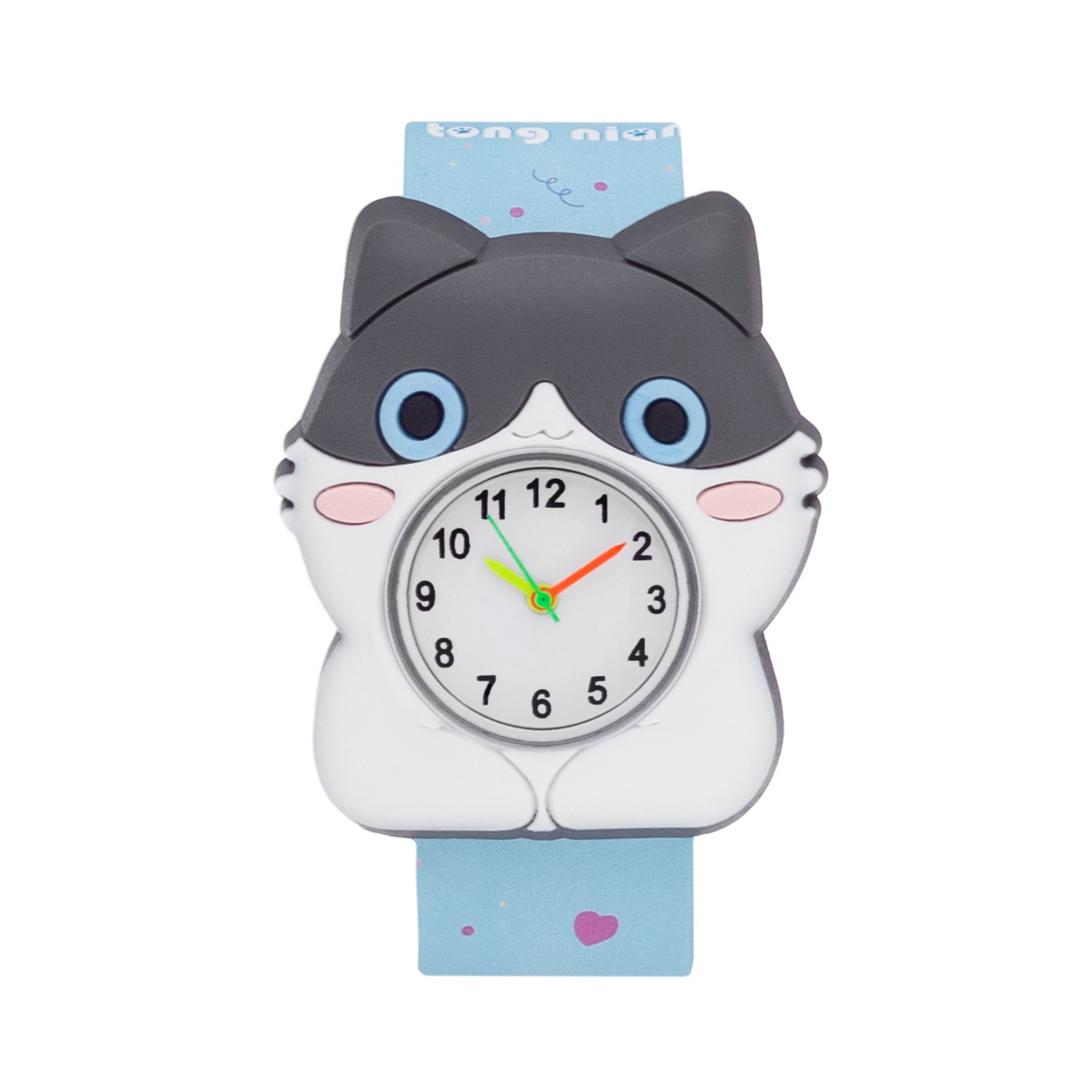 Часы Sima-Land наручные детские «Котик» ремешок l-21.5 см - фото 1