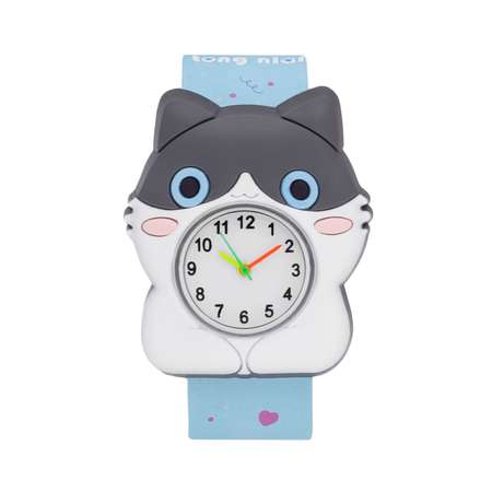 Часы Sima-Land наручные детские «Котик» ремешок l-21.5 см
