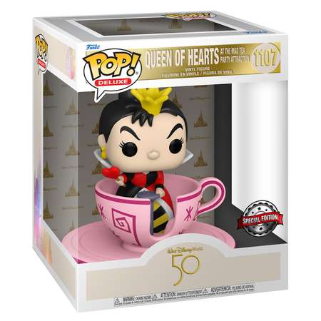 Фигурка Funko POP! Deluxe Disney WDW50 Queen Of Hearts At The Mad Tea Party Attraction Exc 58963