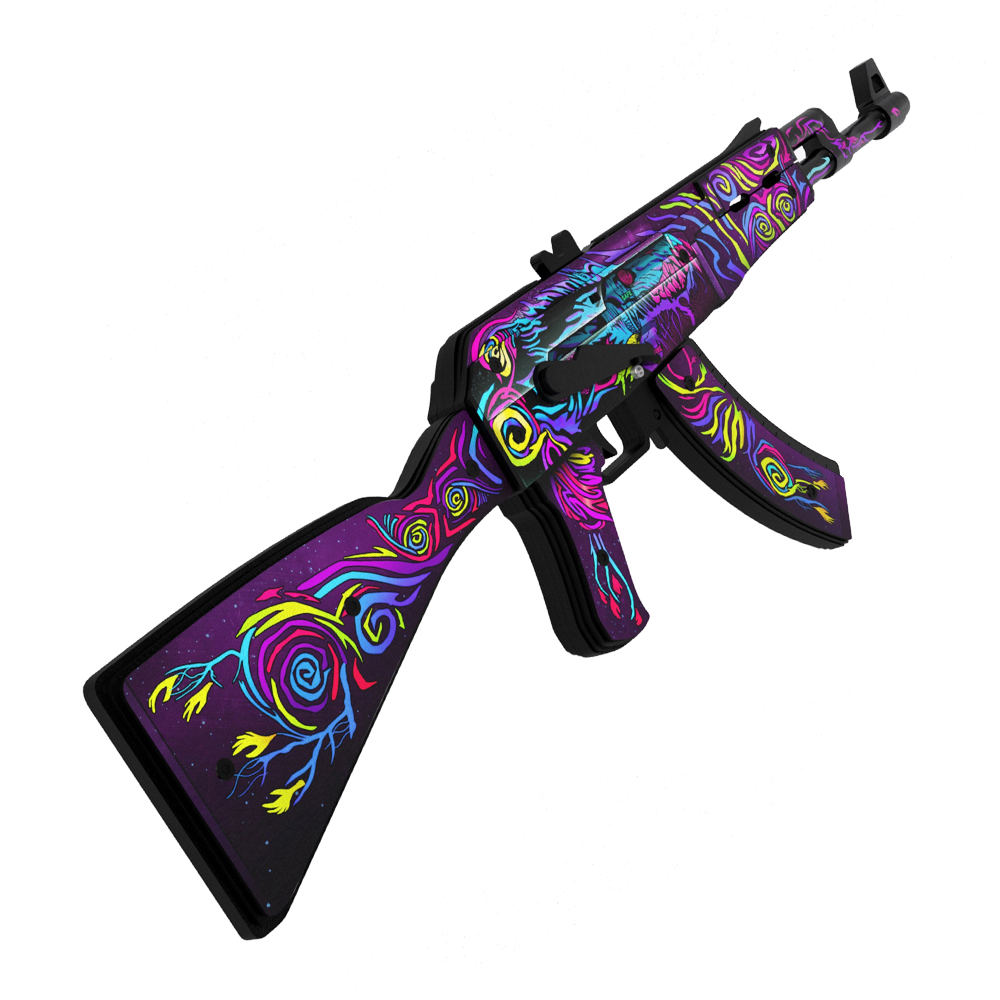 Игрушечный автомат VozWooden АК-47 Найвтиш CS GO резинкострел деревянный  купить по цене 4990 ₽ в интернет-магазине Детский мир