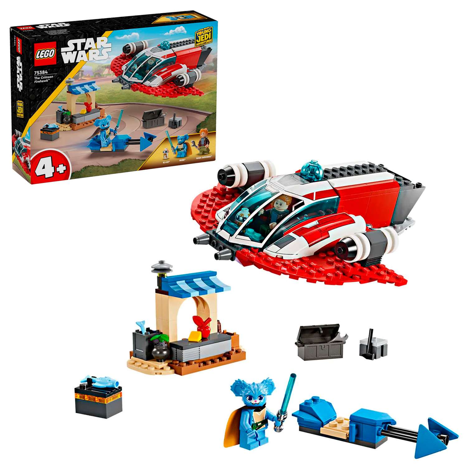 Конструктор детский LEGO Star Wars Багровый ястреб 75384 - фото 1