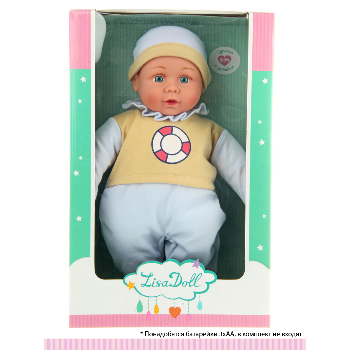 Кукла пупс Lisa Doll 40 см русская озвучка 125881 - фото 10