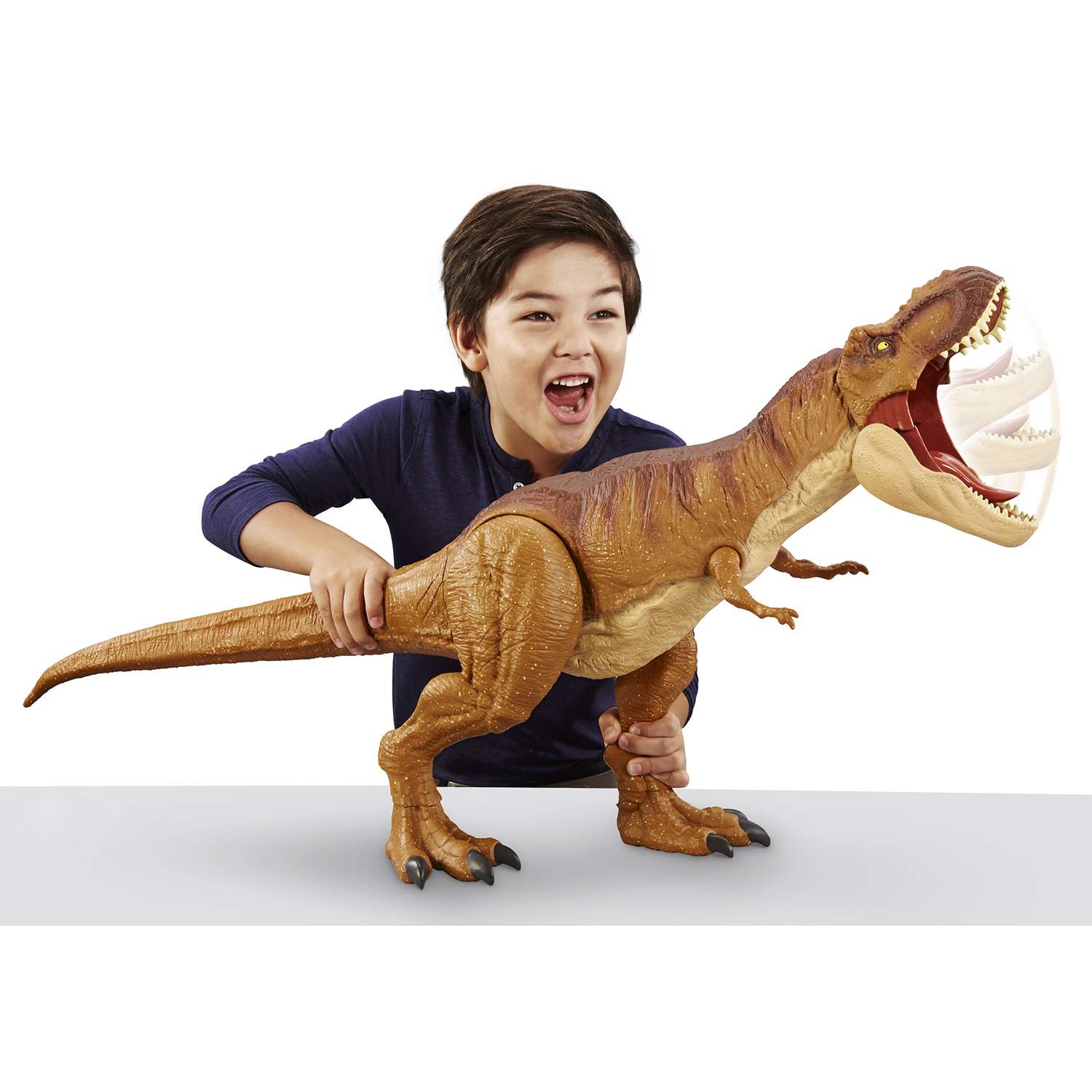 Фигурка Jurassic World Колоссальный динозавр Рекс - фото 11