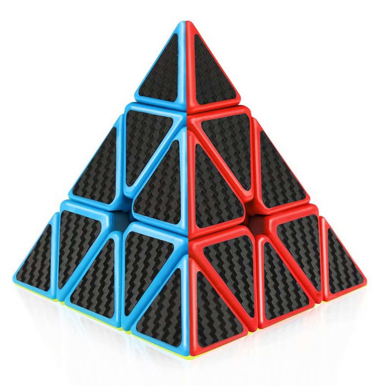 Головоломка кубик пирамида SHANTOU карбоновая - фото 2