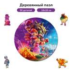 Пазл фигурный деревянный Active Puzzles Марио