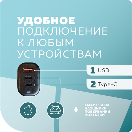 Сетевое зарядное устройство More Choice NC79a