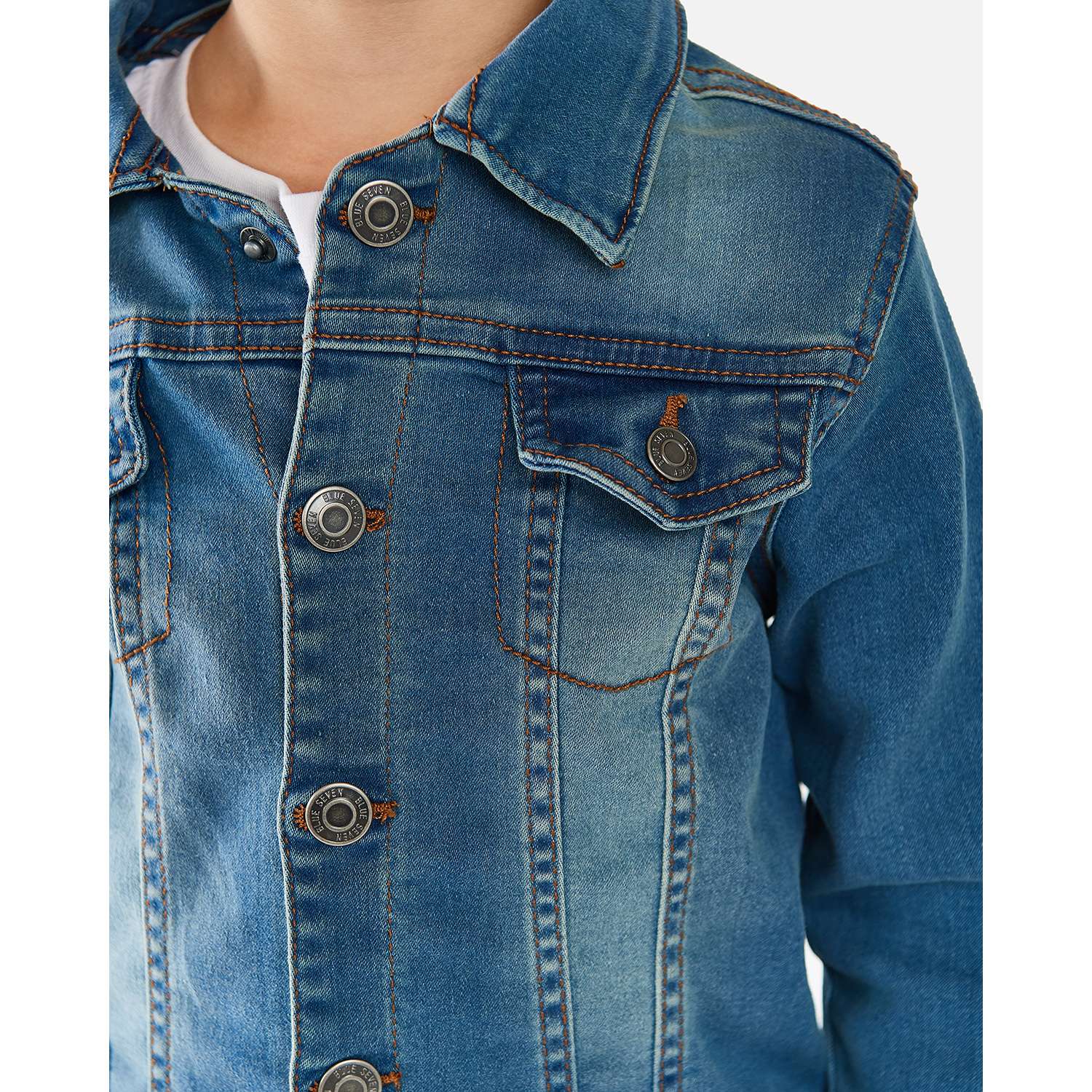 Куртка джинсовая Blue Seven 845018 X540 98 - фото 4