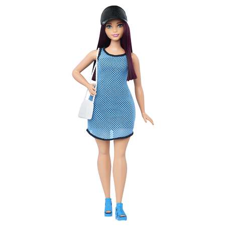 Кукла Barbie в коротком платье DTF01