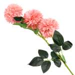 Цветок искусственный Astra Craft Хризантемы 66 см цвет розовый