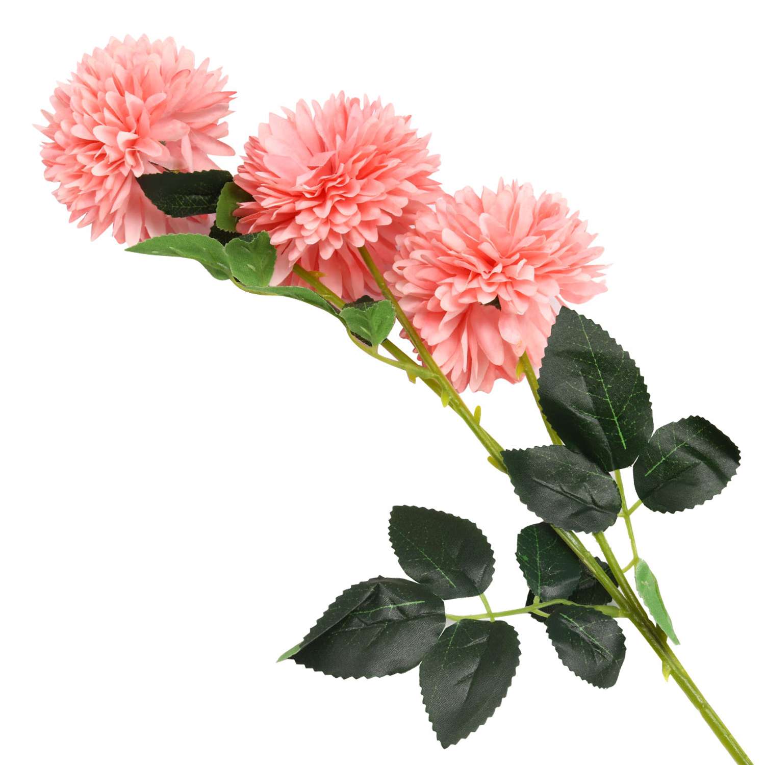 Цветок искусственный Astra Craft Хризантемы 66 см цвет розовый - фото 1