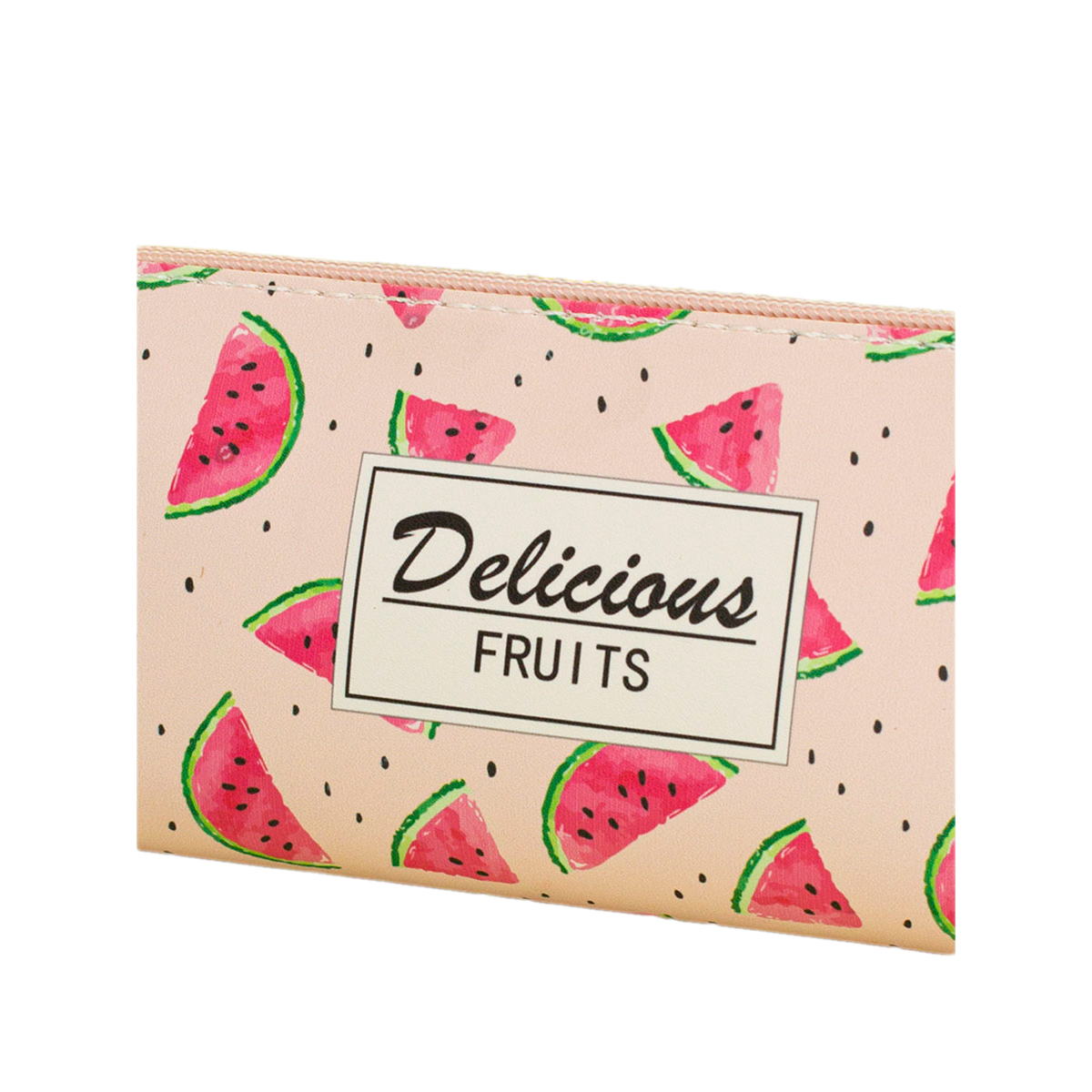 Пенал Михи-Михи треугольный Арбузики Delicious Fruits розовый - фото 5