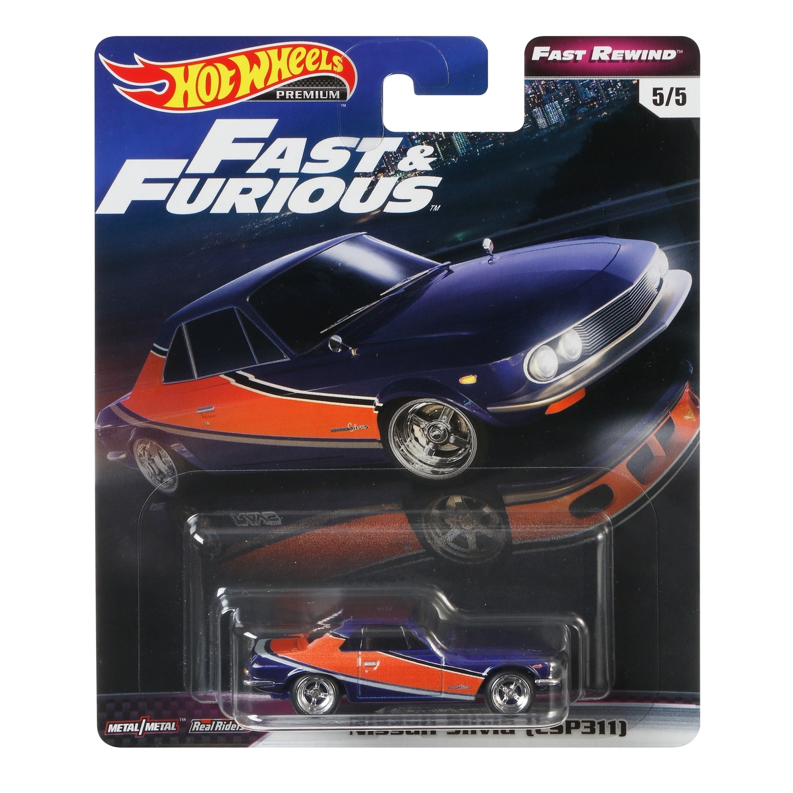 Машинка Hot Wheels Форсаж Ниссан Сильвия CSP311 GHH19 купить по цене 80 ₽ в  интернет-магазине Детский мир