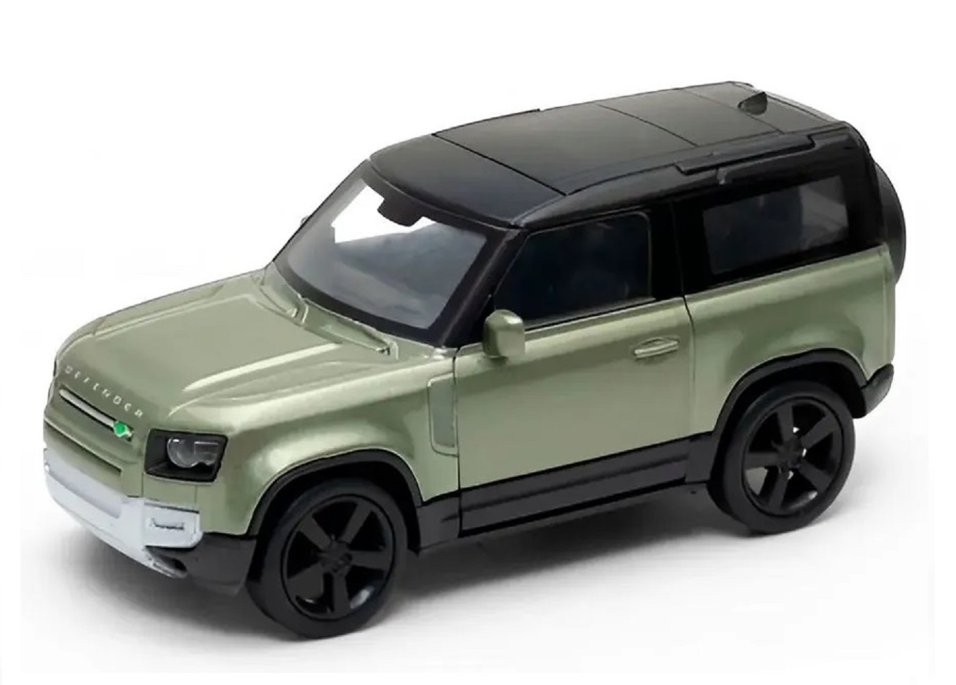 Автомобиль Welly Land Rover 1:38 инерционный зеленый 43801W-M.GN - фото 1