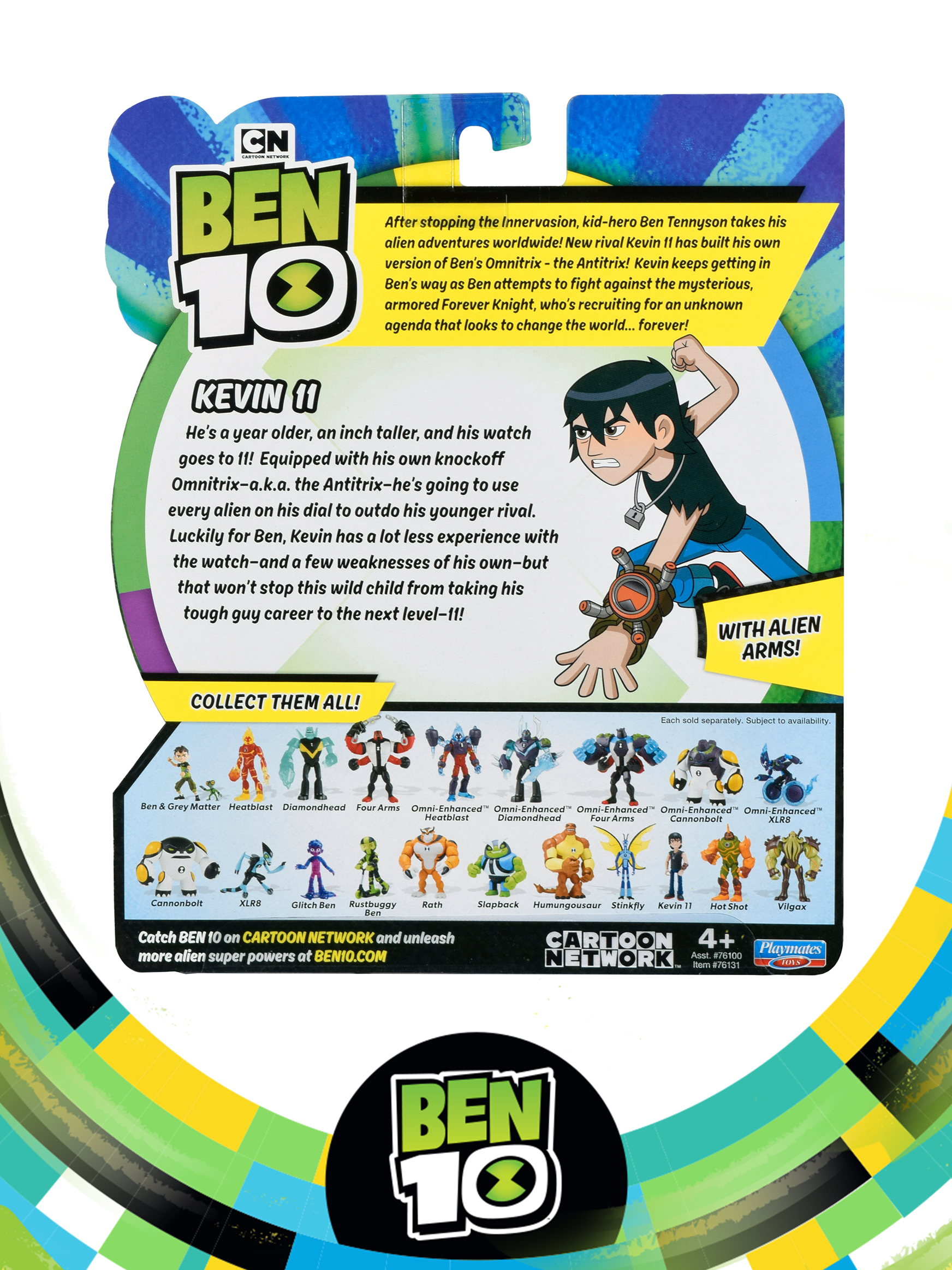 Фигурка Ben10 Кевин - фото 4