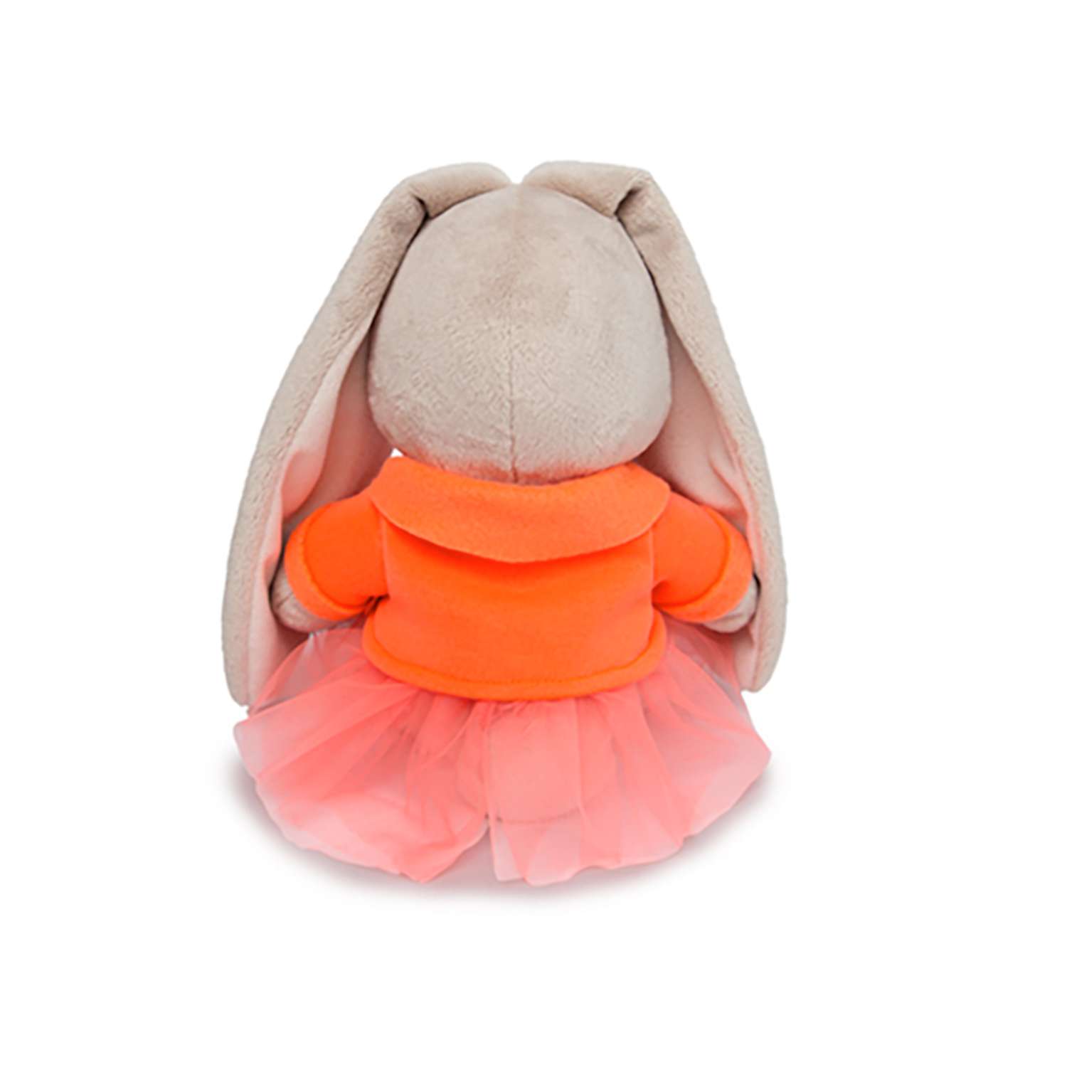 Мягкая игрушка BUDI BASA Зайка Ми в оранжевой куртке и юбке 18 см SidS-240 - фото 2