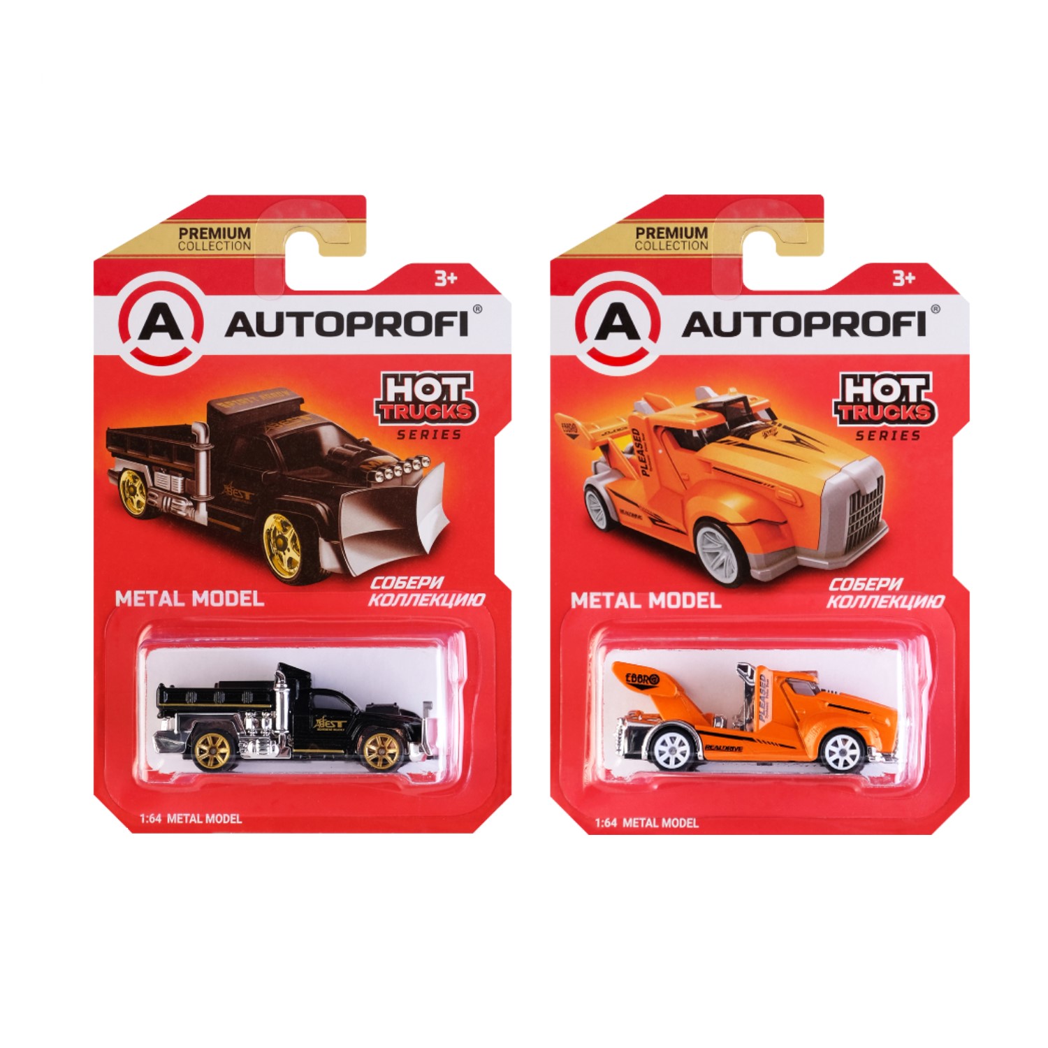 Машинка коллекционная 1:64 Autoprofi Premium серии Trucks CAR-PREMIUM-08-TRU в ассортименте CAR-PREMIUM-08-TRU - фото 1