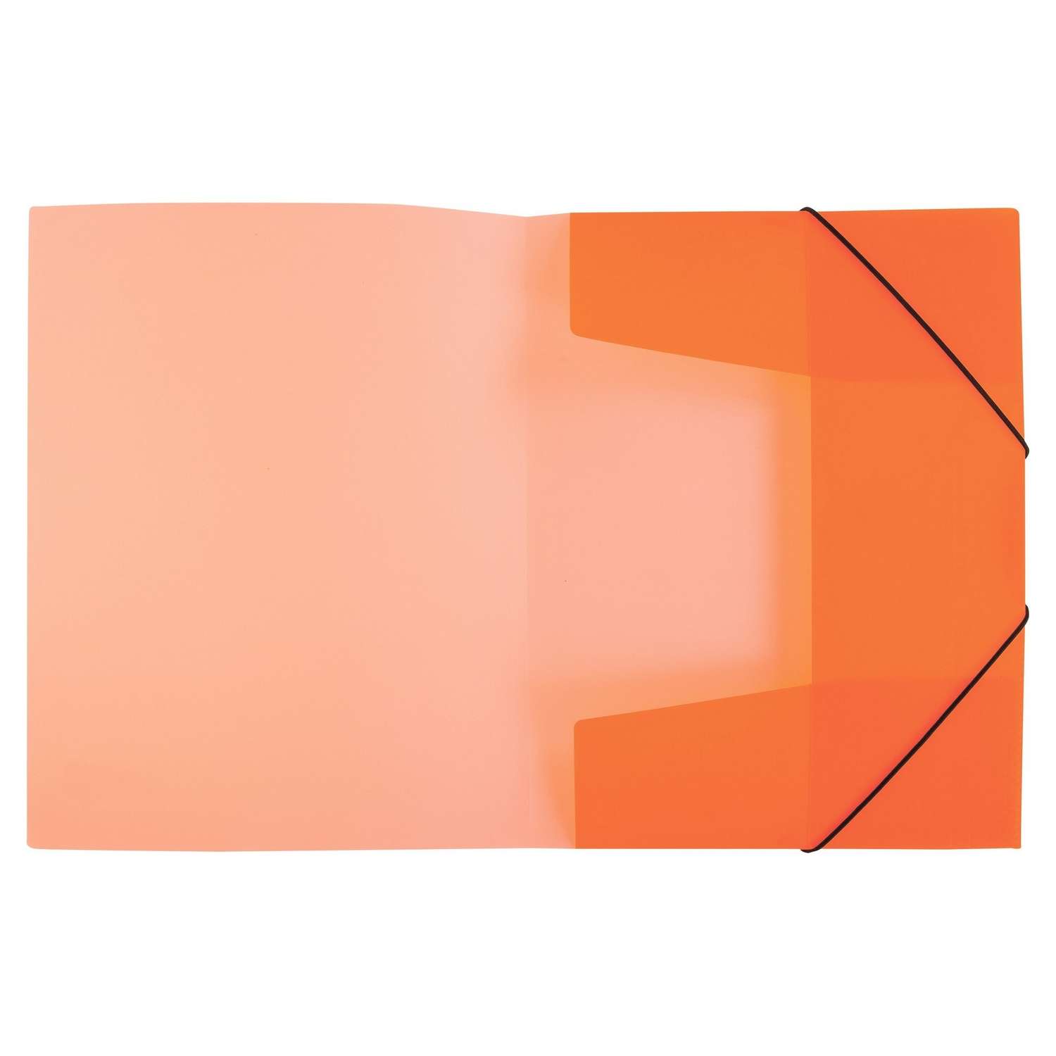 Папка на резинке BERLINGO Neon А4 Неоновая Оранжевая ANp_01804 - фото 2