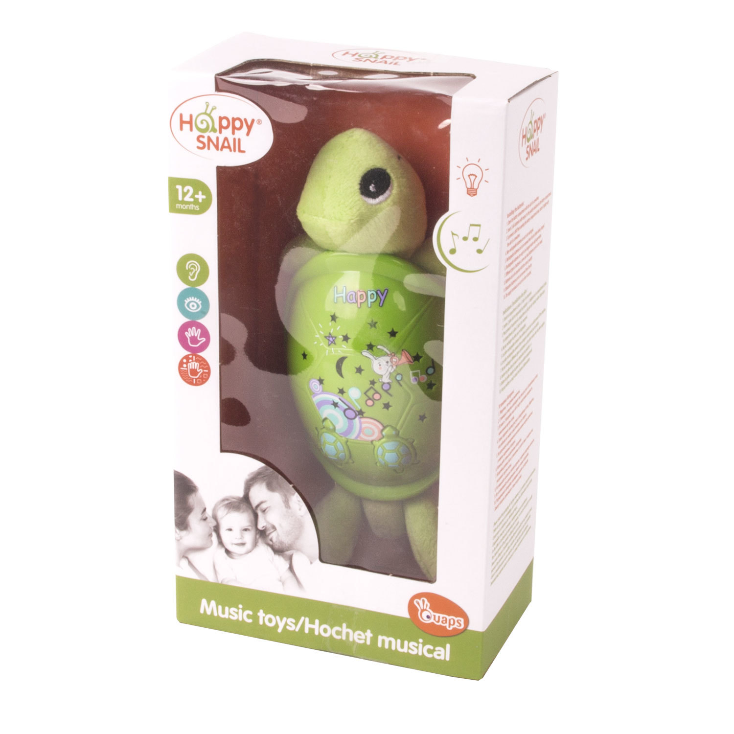 Игрушка Happy Snail музыкальная Звездная черепашка - фото 2