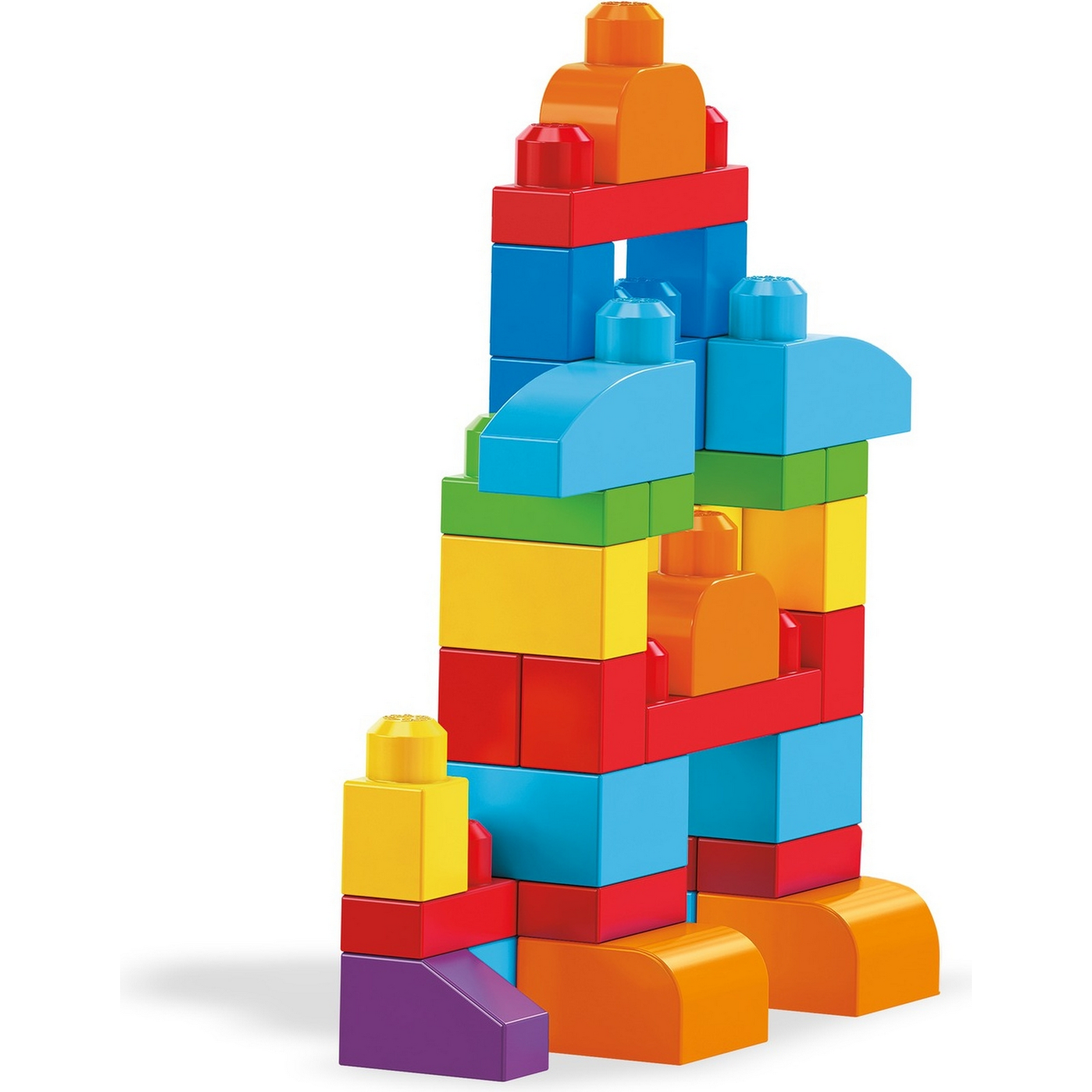 Конструктор Mega Bloks First Builders 60деталей Голубой DCH55 - фото 12