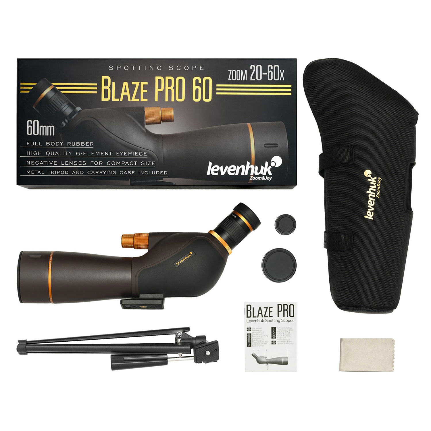 Зрительная труба Levenhuk Blaze PRO 60 - фото 2