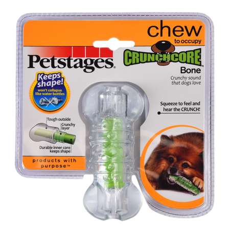 Игрушка для собак Petstages Хрустящая косточка резиновая малая 264YEX