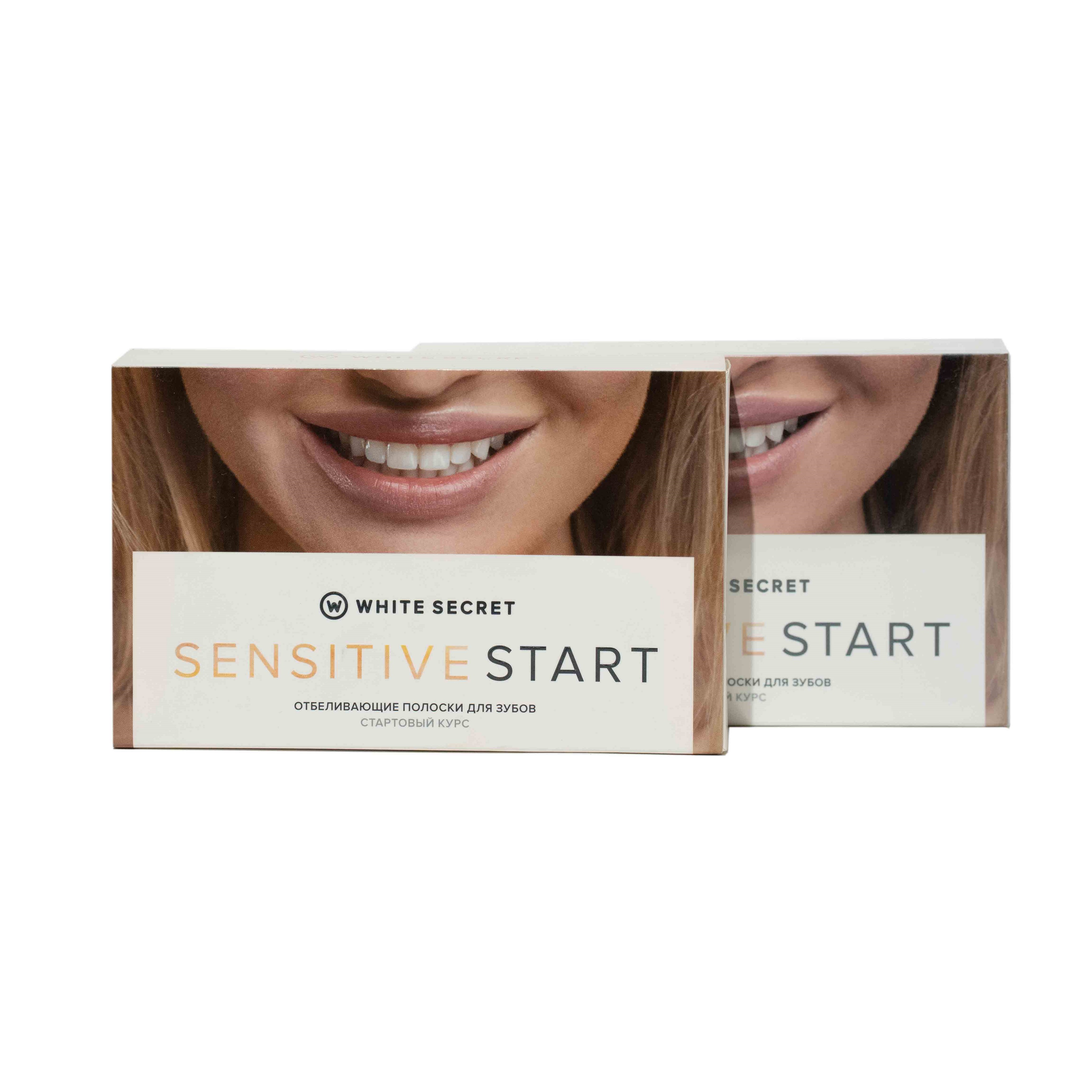 Полоски для отбеливания зубов White Secret Sensitive Start бережное отбеливание для чувствительных зубов 7 дней - фото 1