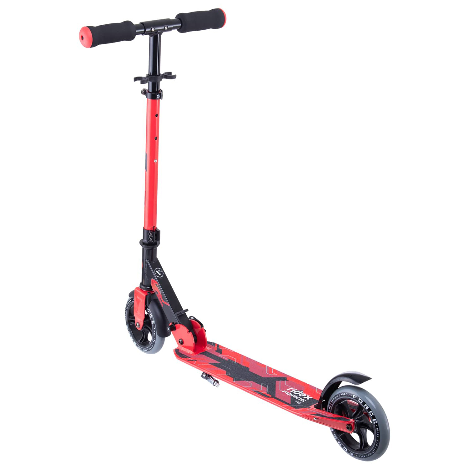 Самокат RIDEX двухколесный Scooter 2 wheels Force 145 red - фото 2