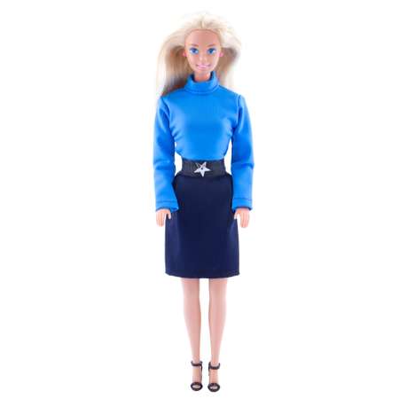 Набор одежды Модница для куклы 29 см 2017 синий
