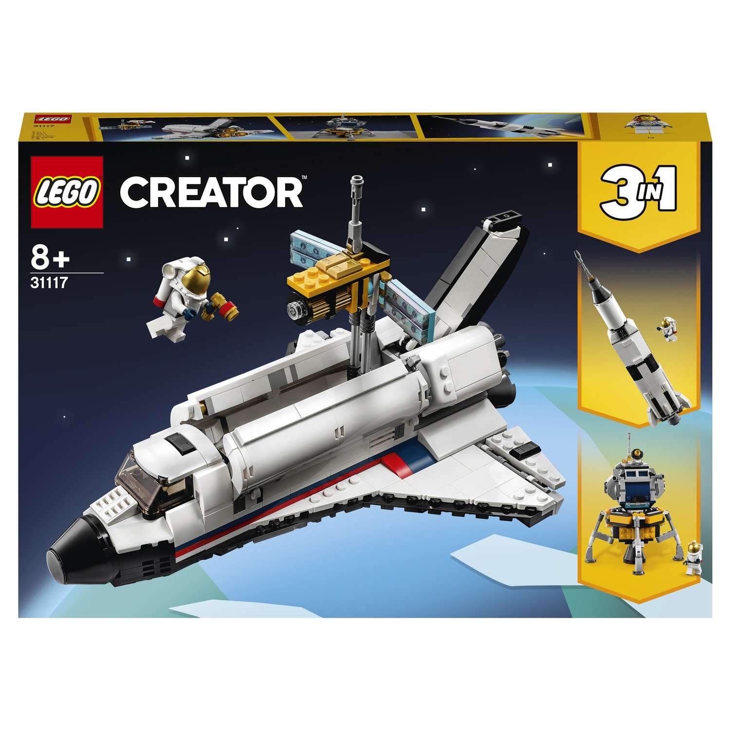 Конструктор LEGO Creator Приключения на космическом шаттле 31117 - фото 2