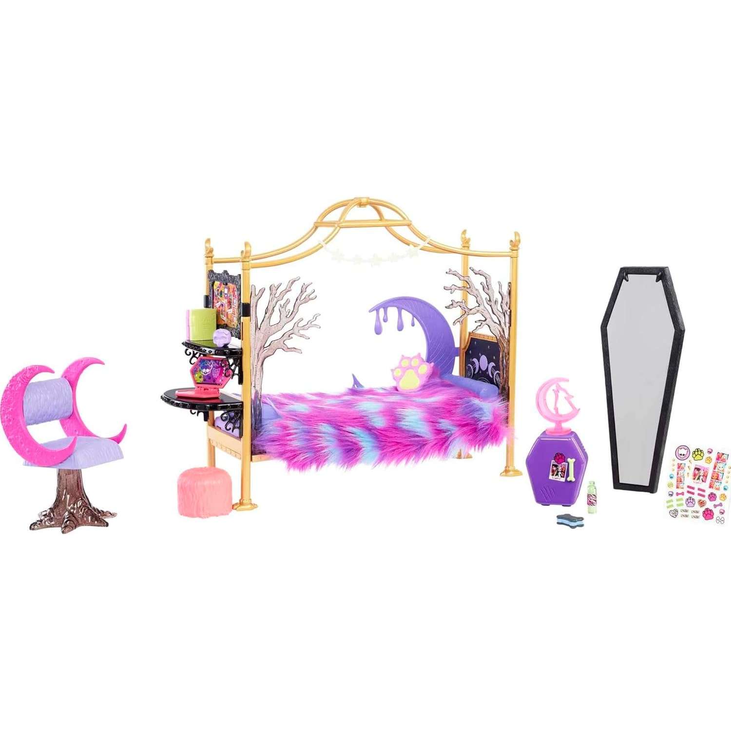 Набор игровой Monster High Жуткая комната Клодин с аксессуарами HHK64 HHK64 - фото 1