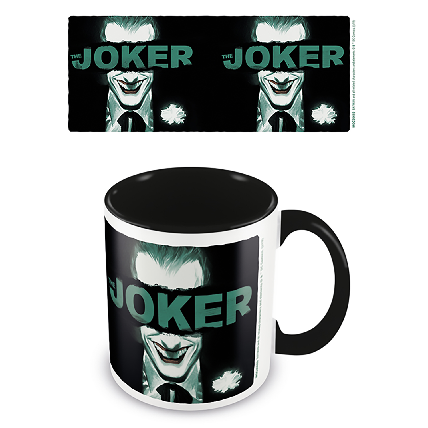 Кружка Pyramid DC The Joker Black Coloured Inner Mug 315 ml MGC25693 - фото 2